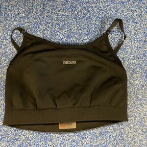 Gymshark sports bra black small